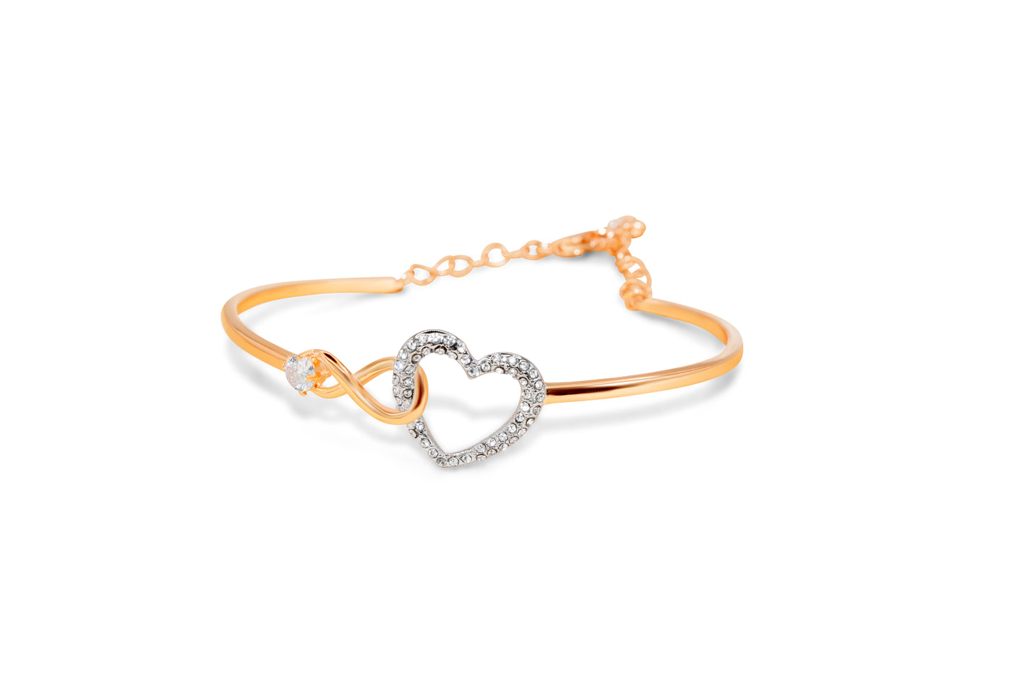 For My Daughter - Infinity Heart Bracelet