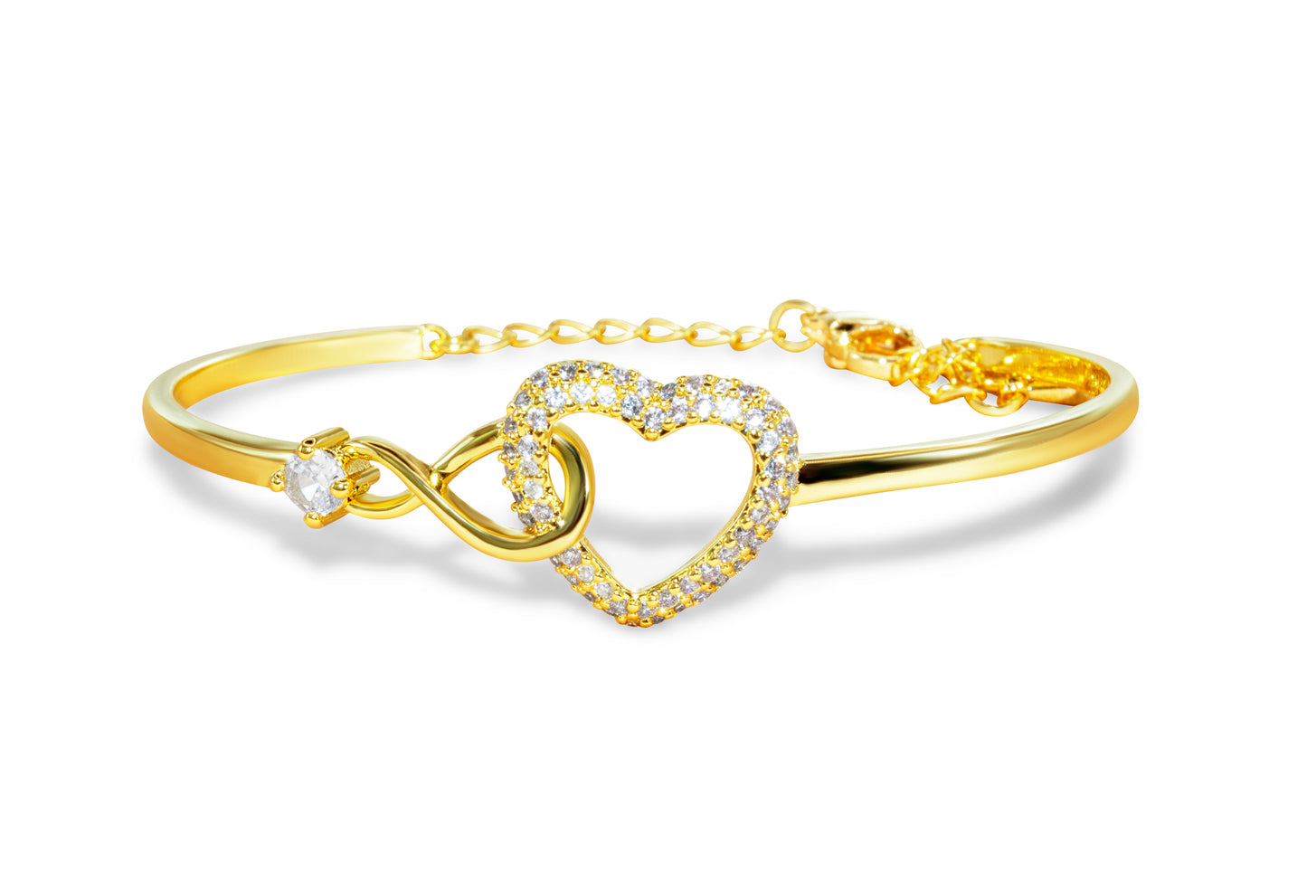 For My Daughter - Infinity Heart Bracelet