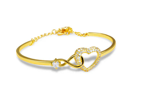 Soul Sister Infinity Heart Bracelet
