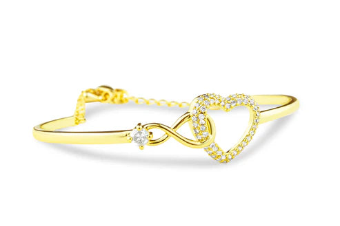 Soul Sister Infinity Heart Bracelet