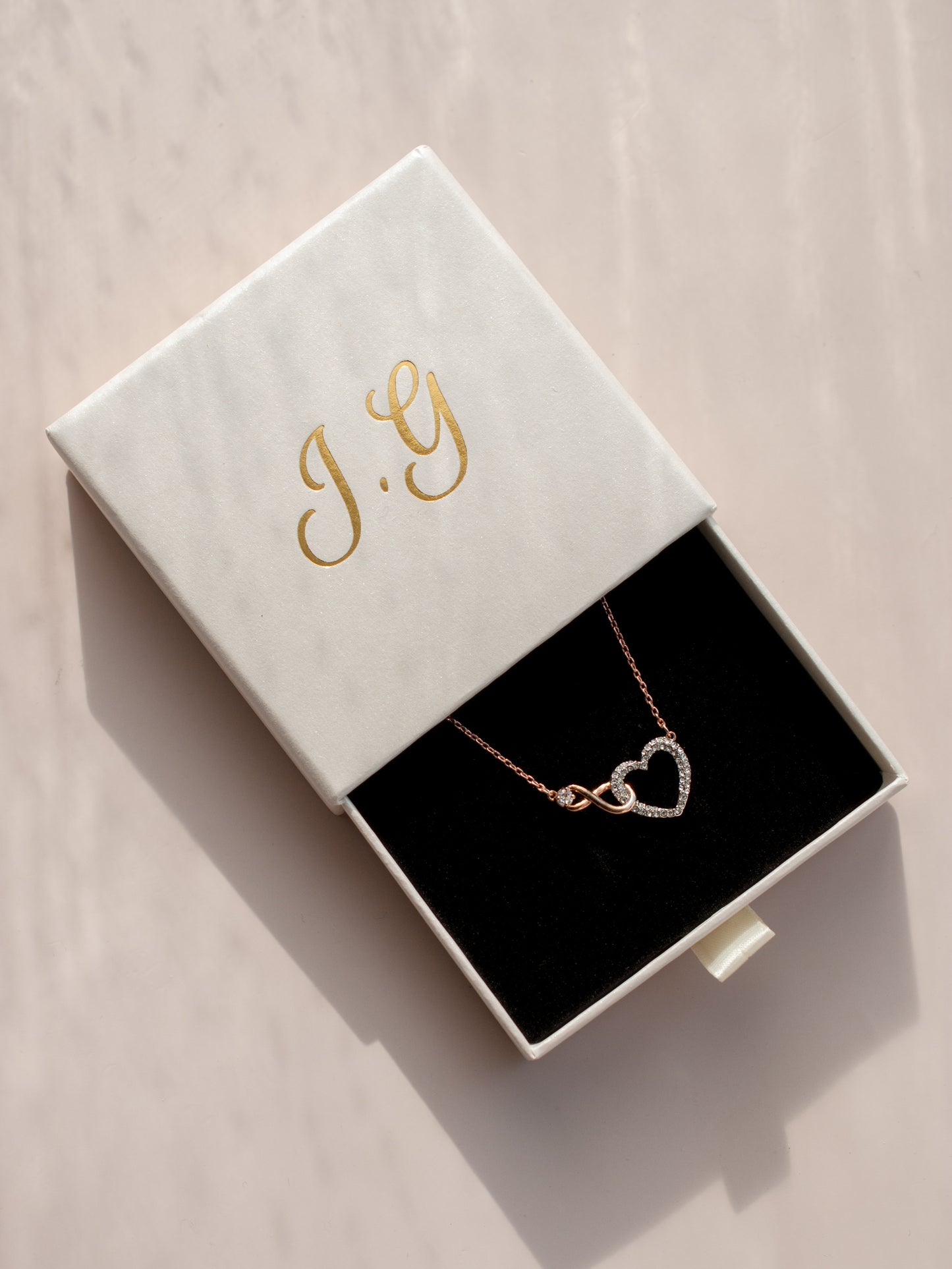 Mother & Daughter Infinity Heart Necklace - Mothers Day Gift Set