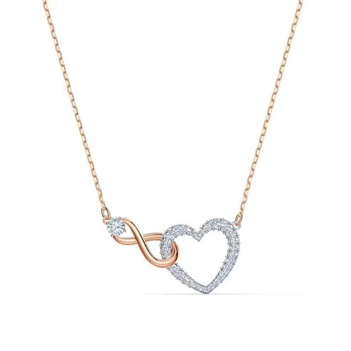 Soul Sister Infinity Heart Necklace