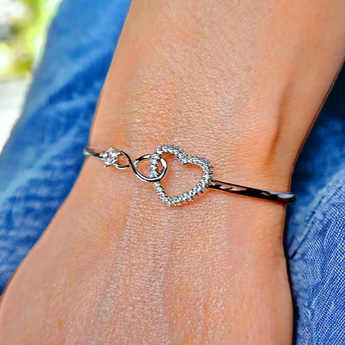 Soul Sister Infinity Heart Bracelet