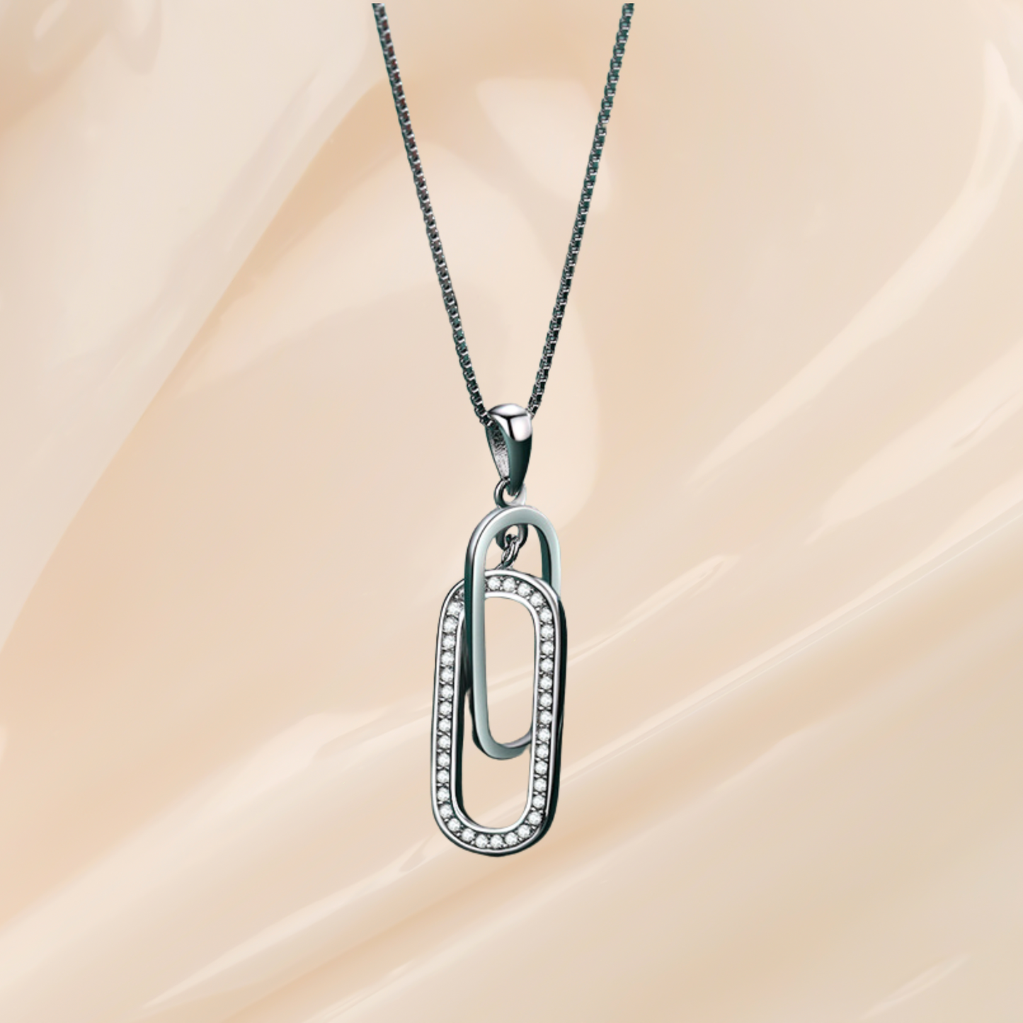Mother & Daughter Forever Linked Together Necklace - Mothers Day Gift Set