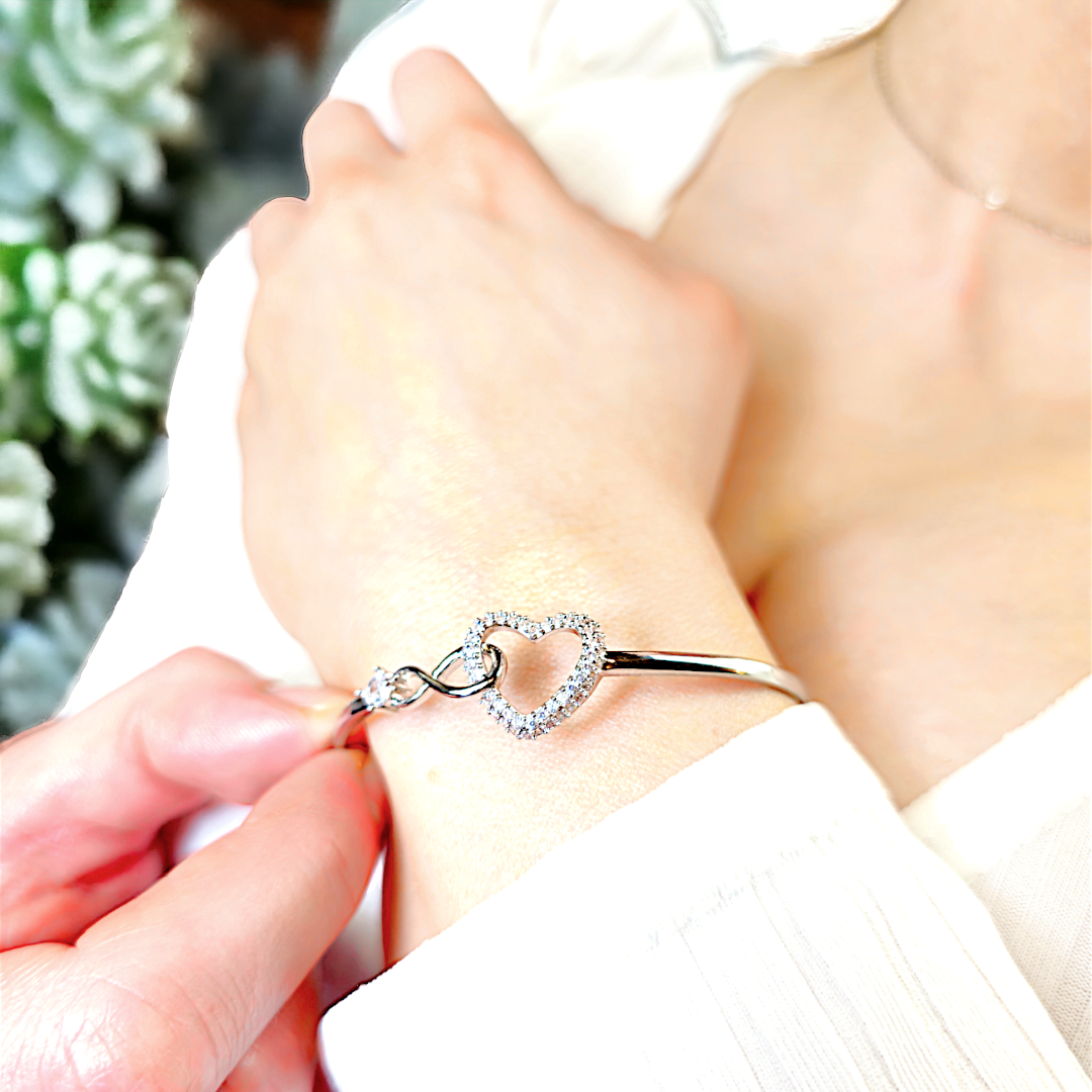 For My Daughter - Infinity Heart Bracelet