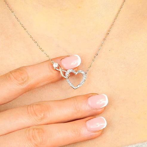 Soul Sister Infinity Heart Necklace