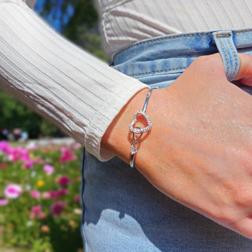 Soul Sister Infinity Heart Bracelet
