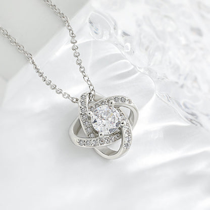 "To My Wife" Infinity Knot Necklace