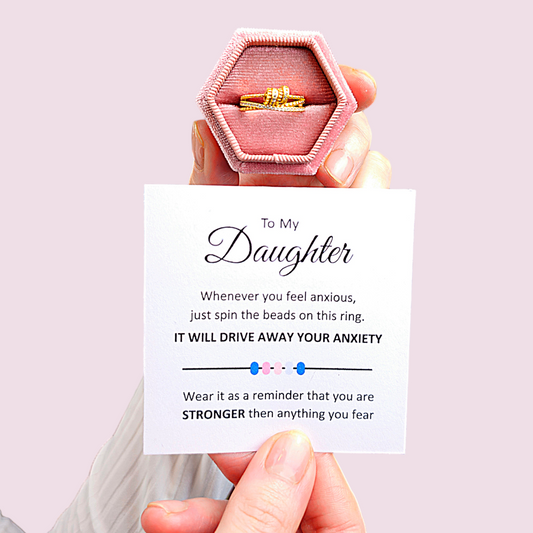 Personalized Fidget Ring Gift Set for Stress, Anxiety & ADHD (NEW)