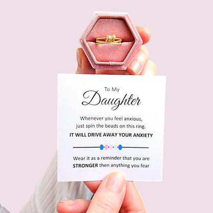 To My Grandaughter Fidget Ring