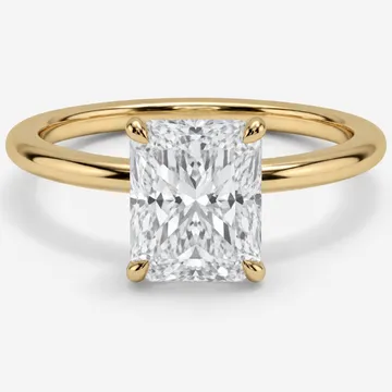 Radiant Gold Gift Ring